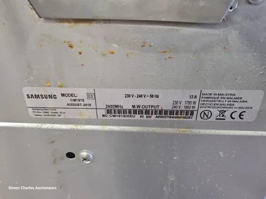 SAMSUNG CM1919  COMMERCIAL MICROWAVE 1850W