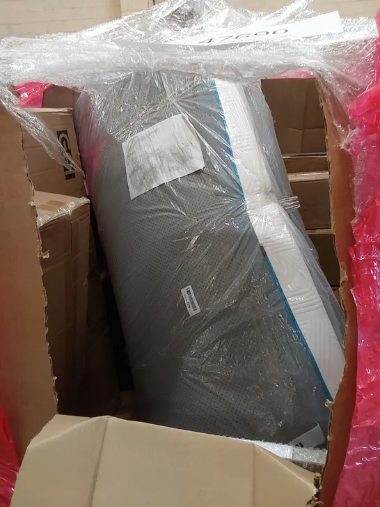 PALLET OF ASSORTED HOUSEHOLD ITEMS AND CONSUMER PRODUCTS. INCLUDES; BABY PLAYPENS, BOXED FURNITURE 