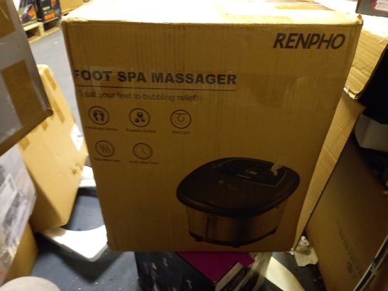 MOTORIZED ROLLERS FOOT SPA MASSAGER