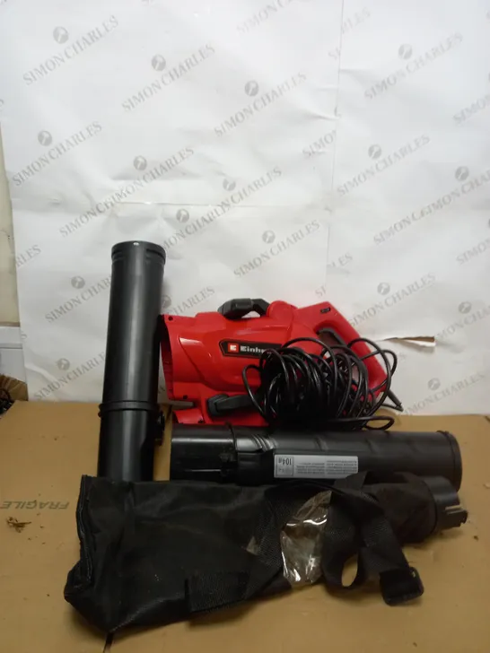 EINHELL GC-EL 3024 E ELECTRIC LEAF BLOWER AND VACUUM