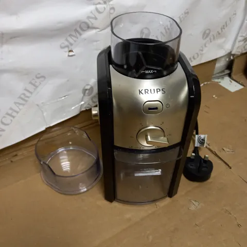 KRUPS EXPERT BURR GRINDER FOR COFFEE BEANS