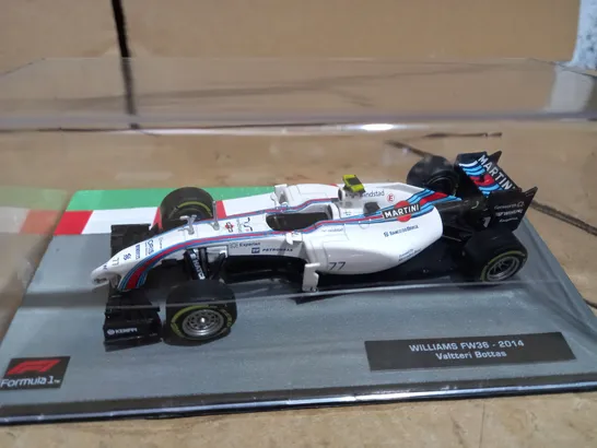 2014 WILLIAMS FORMULA ONE CAR COLLECTION DESIGN 