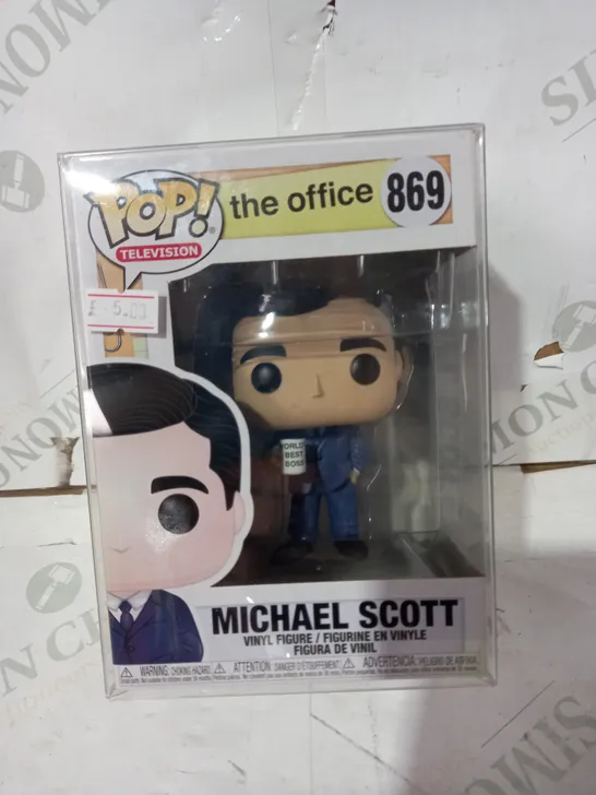 FUNKO POP TELEVISION THE OFFICE 869 - MICHAEL SCOTT VINYL FIGURE