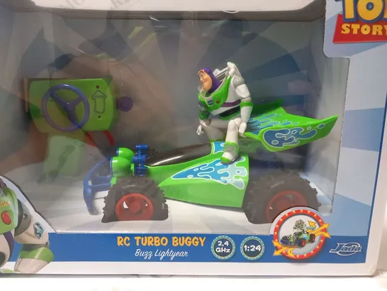 BOXED DISNEY PIXAR TOY STORY RC TURBO BUGGY BUZZ LIGHTYEAR