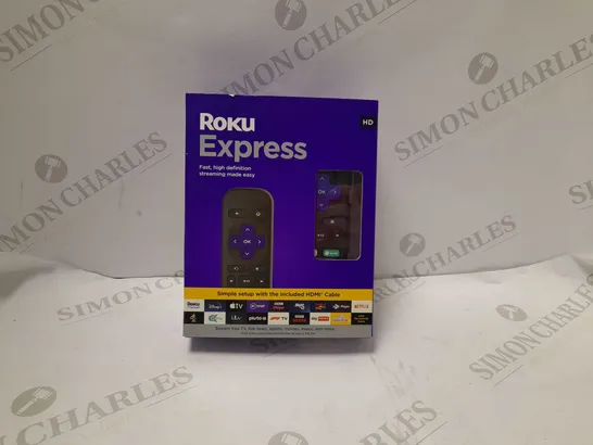 ROKU EXPRESS TV SMART STICK-HD STREAMING MEDIA PLAYER