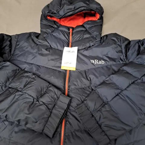 RAB NEBULA PRO JACKET IN BLUE SIZE XXL