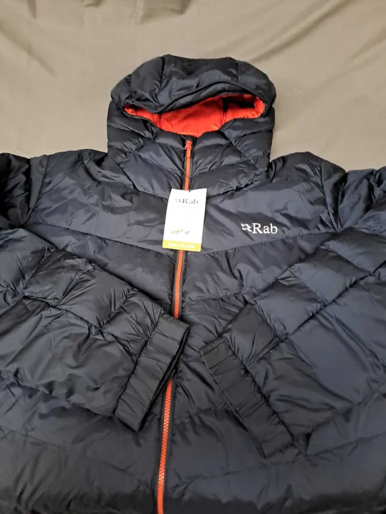 RAB NEBULA PRO JACKET IN BLUE SIZE XXL