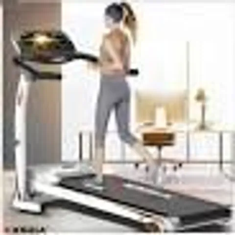 BOXED EJOGGA PULSE XF FOLDABLE ELECTRIC TREADMILL - BLACK