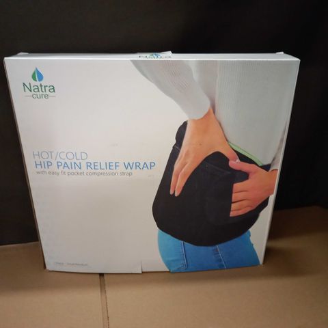 BOXED NATRA CURE HOT/COLD HIP PAIN RELIEF WRAP