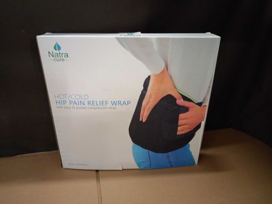 BOXED NATRA CURE HOT/COLD HIP PAIN RELIEF WRAP