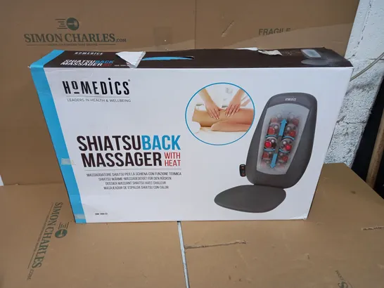 BOXED HOMEDICS SHIATSU BACK MASSAGER SBM-180H-EU