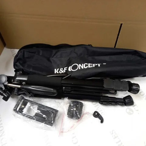 K&FF CONCEPT TRIPOD WITH CARRY CASE - BLACK