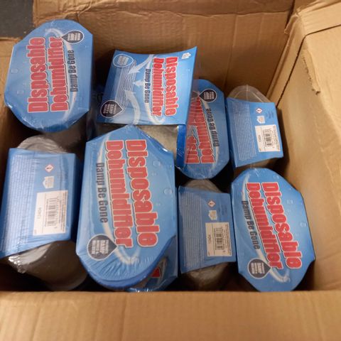 LOT OF 12 DISPOSABLE DEHUMIDIFIERS