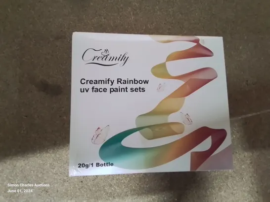 BOXED CREAMIFY RAINBOW UV FACE PAINTING SET 