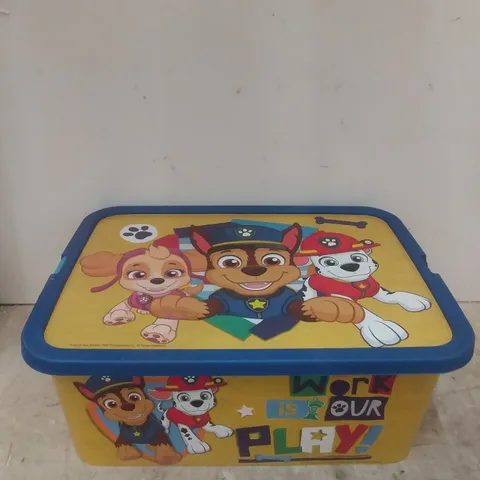 PAW PATROL STORAGE BOX 