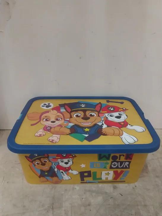 PAW PATROL STORAGE BOX 