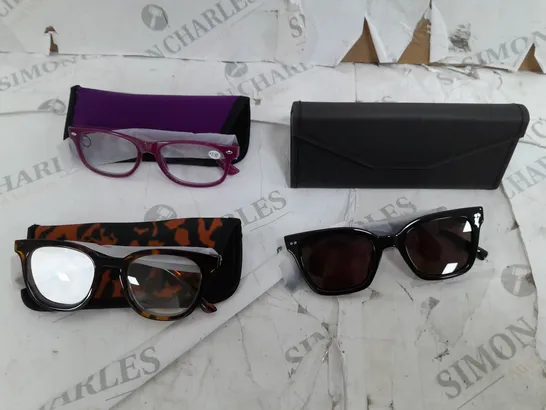 BOXED HUMMINGBIRD POLARISED SUNGLASSES & READER 3PC SET