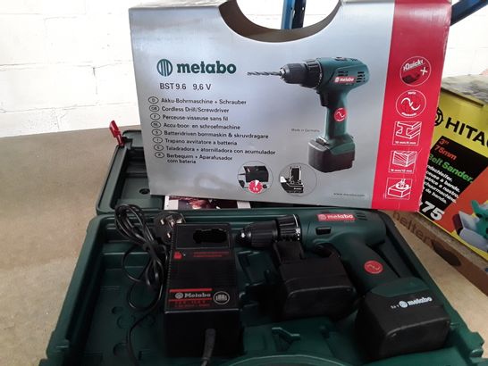 BRAND NEW METABO BST 9.6 CORDLESS DRILL/SCREWDRIVER KIT