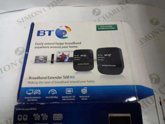 BOXED BT BROADBAND EXTENDER KIT 500