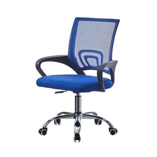 BOXED SHAUN MESH OFFICE CHAIR BLUE