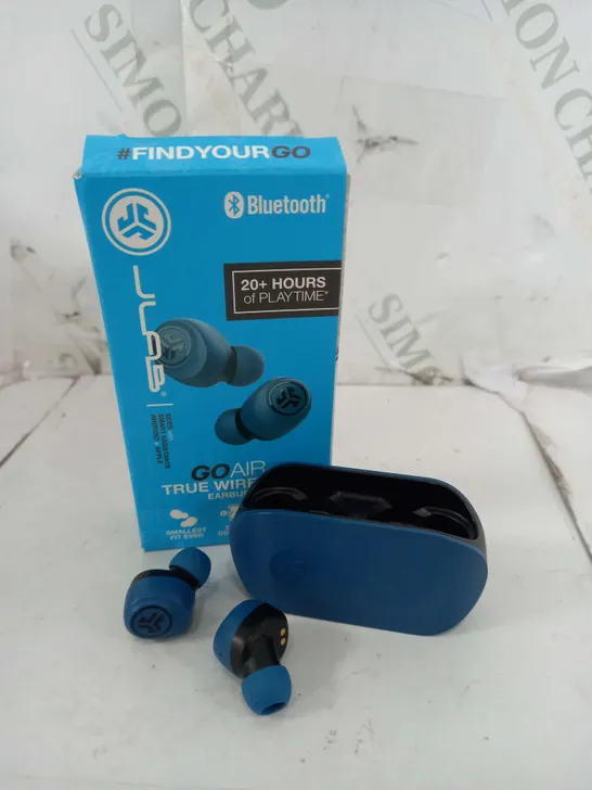 BOXED JLAB GO AIR TRUE WIRELESS EARPHONES 