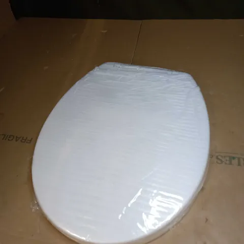 O SHAPED SOFT CLOSE UNIVERSAL TOILET SEAT 