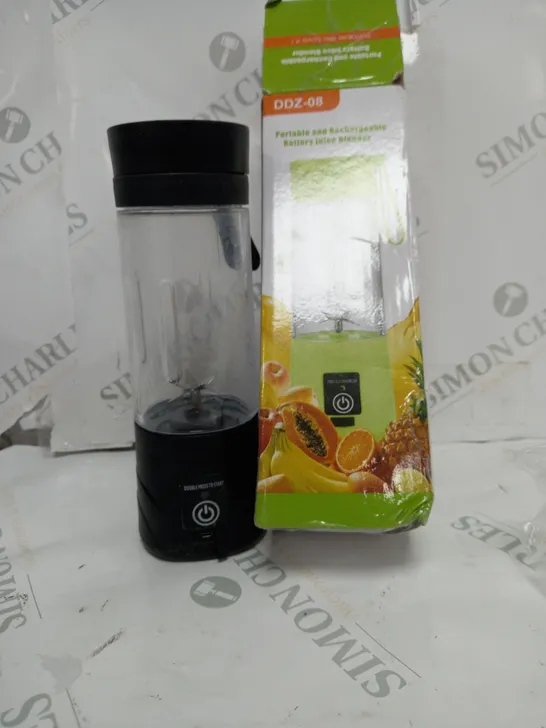 BOXED PORTABLE AND RECHARGEABLE BATTERY JUICE BLENDER