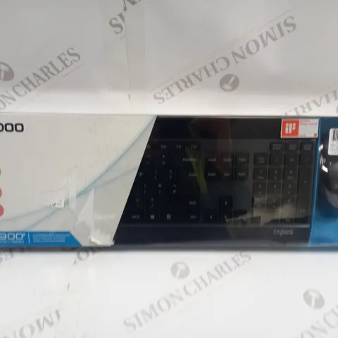 BOXED RAPOO 8900P KEYBOARD AND MOUSE COMBO