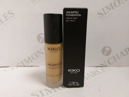 KIKO MILANO UNLIMITED FOUNDATION - 30ML