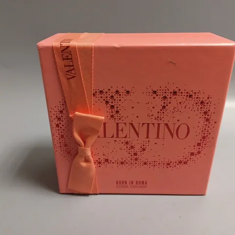 BOXED VALENTINO DONNA BORN IN ROMA CORAL FANTASY EAU DE PARFUM 50ML GIFT SET