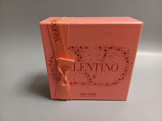 BOXED VALENTINO DONNA BORN IN ROMA CORAL FANTASY EAU DE PARFUM 50ML GIFT SET