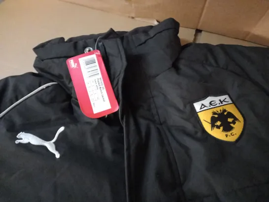 PUMA AEK PADDED BENCH JACKET - UK L