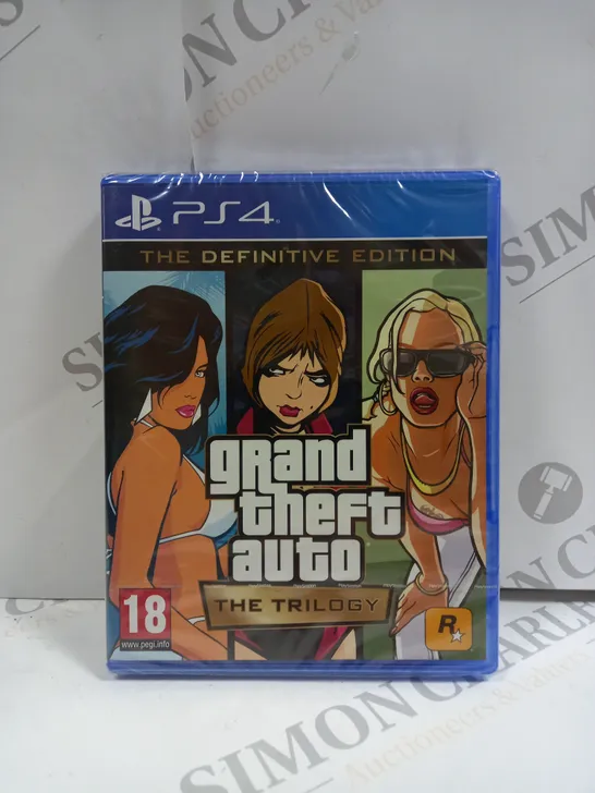 SEALED GRAND THEFT AUTO THE TRILOGY 