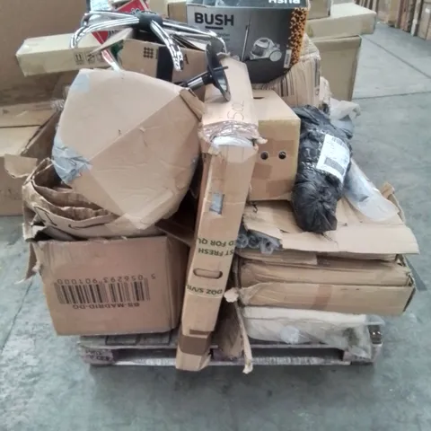 PALLET CONTAINING VARIOUS INCOMPLETE FURNITURE PARTS CHAIRS ETC.