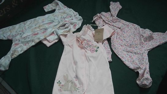 NEXT BABY SET OF 3 BABY GROWS 3-6 MONTHS