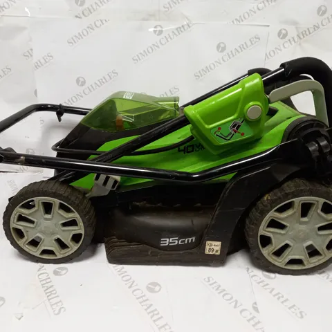 GREENWORKS CORDLESS LAWNMOWER