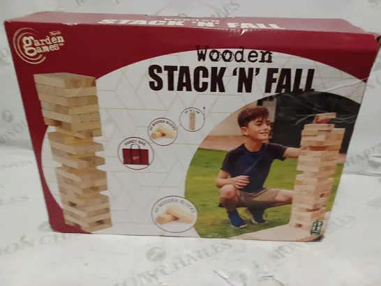 GREEN GARDEN WOODEN STACK 'N' FALL BLOCKS