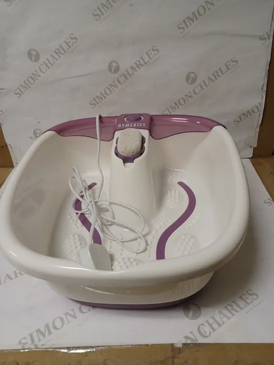 HOMEDICS BUBBLEMATE FOOT SPA AND MASSAGER