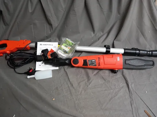 BOXED YARD FORCE 750W EXTENDABLE POLE PRUNER