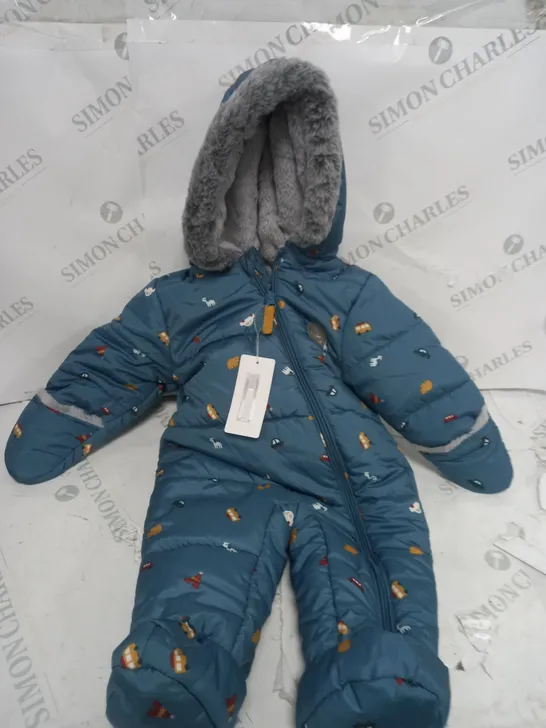 NUTMEG BABY WATER RESISTANT ALL IN ONE COAT 3-6 MONTHS