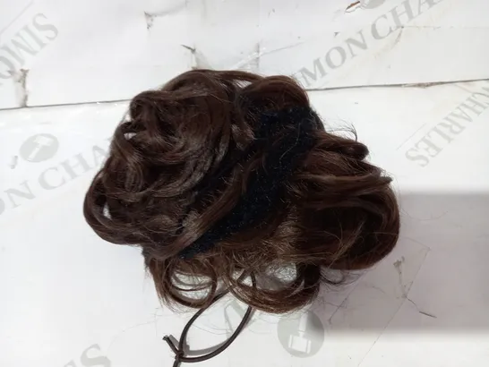 EASILOCKS HD FIBRE ELASTICATED SCRUNCHIE - BROWN COCOA