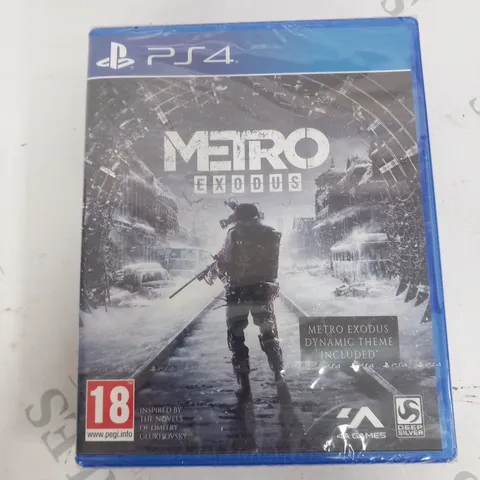 PLAYSTATION 4 METRO EXODUS