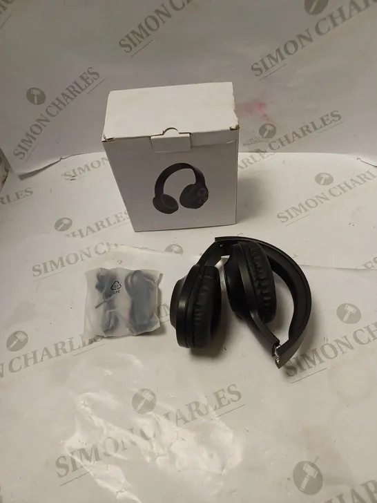 BOXED LETSCOM HEADPHONES. BUILT-IN MICROPHONE, USB AND AUDIO CABLES