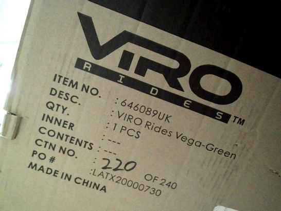 VIRO RIDES VEGA 2-IN-1 TRANSFORMING SCOOTER RRP £279.99