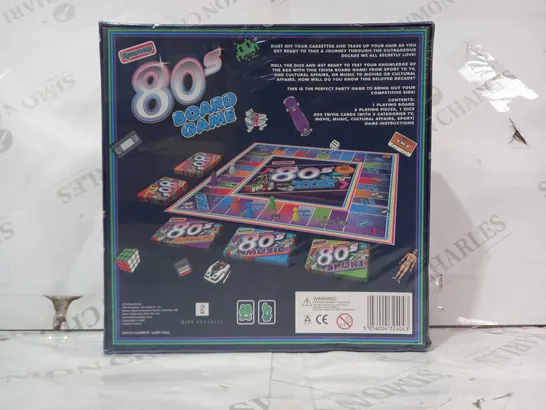 AWESOME 80'S TRIVIA BOARD GAME