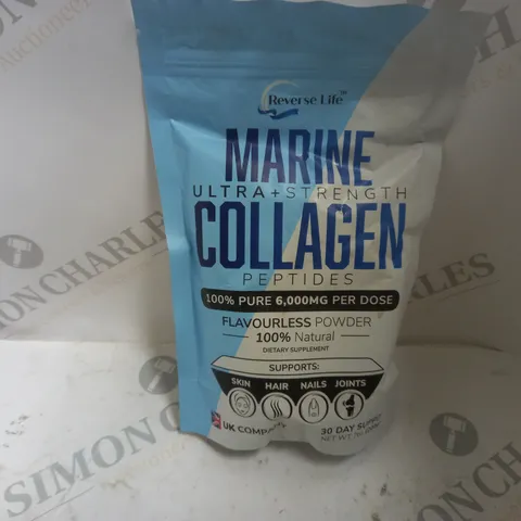 REVERSE LIFE MARINE ULTRA STRENGTH COLLAGEN PEPTIDES POWDER (200g)