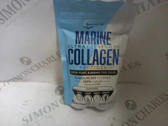 REVERSE LIFE MARINE ULTRA STRENGTH COLLAGEN PEPTIDES POWDER (200g)