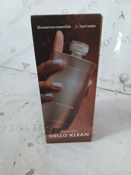 BOXED HELLO KLEAN SHOWER FILTER 