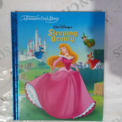 LOT OF APPROXIMATELY 10 X A TREASURE COVE STORY - WALT DINSEY'S SLEEPING BEAUTY BOOKS