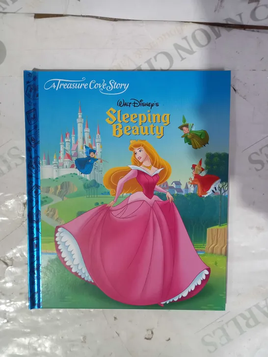 LOT OF APPROXIMATELY 10 X A TREASURE COVE STORY - WALT DINSEY'S SLEEPING BEAUTY BOOKS